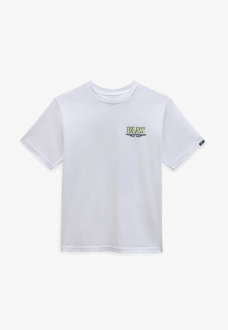 VANS YOUTH T-SHIRT Vans Skate Mechanics Youth Tee - White