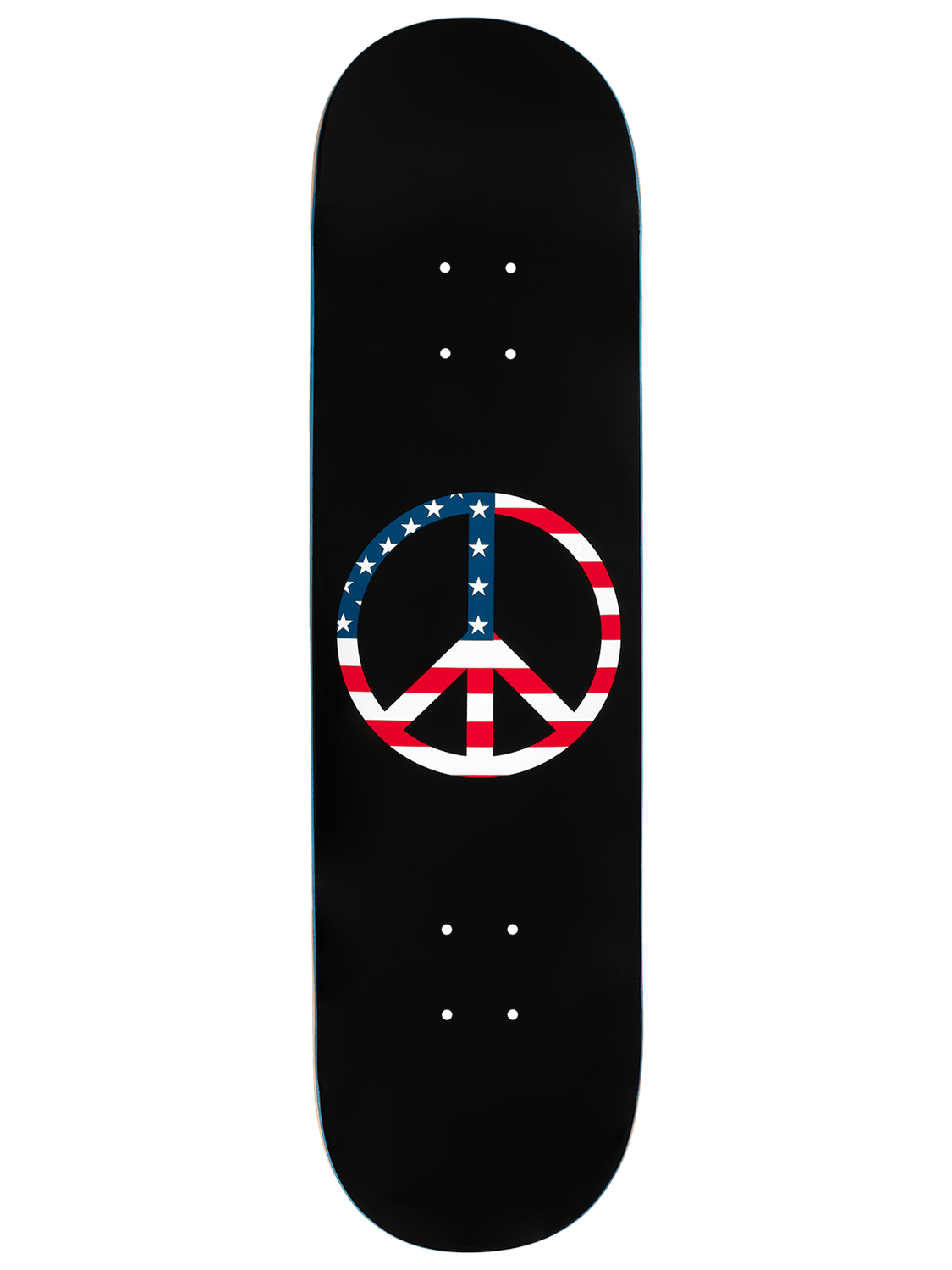 Violet Skateboards DECK Violet American Peace Black Deck
