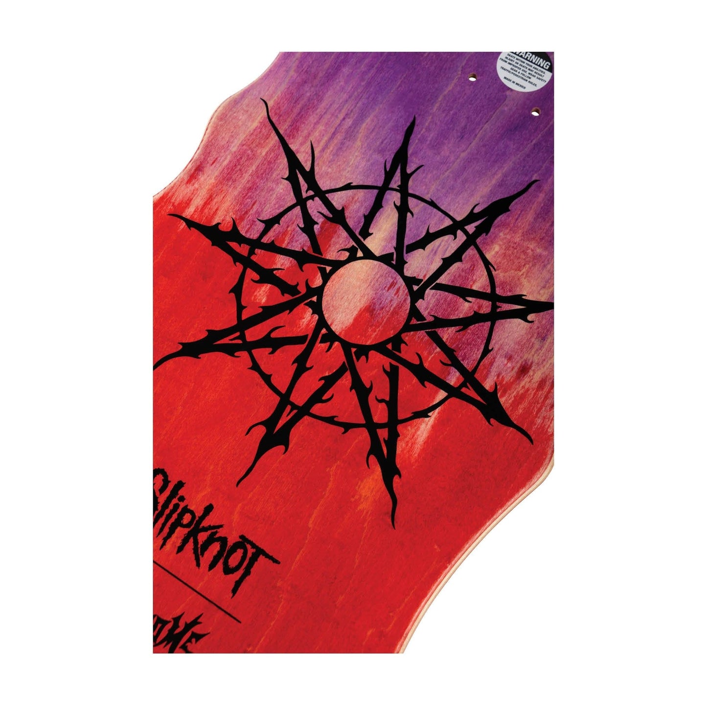 WELCOME SKATEBOARDS DECK 10.0 Welcome Slipknot Tribal S on Widow Deck - 10.0