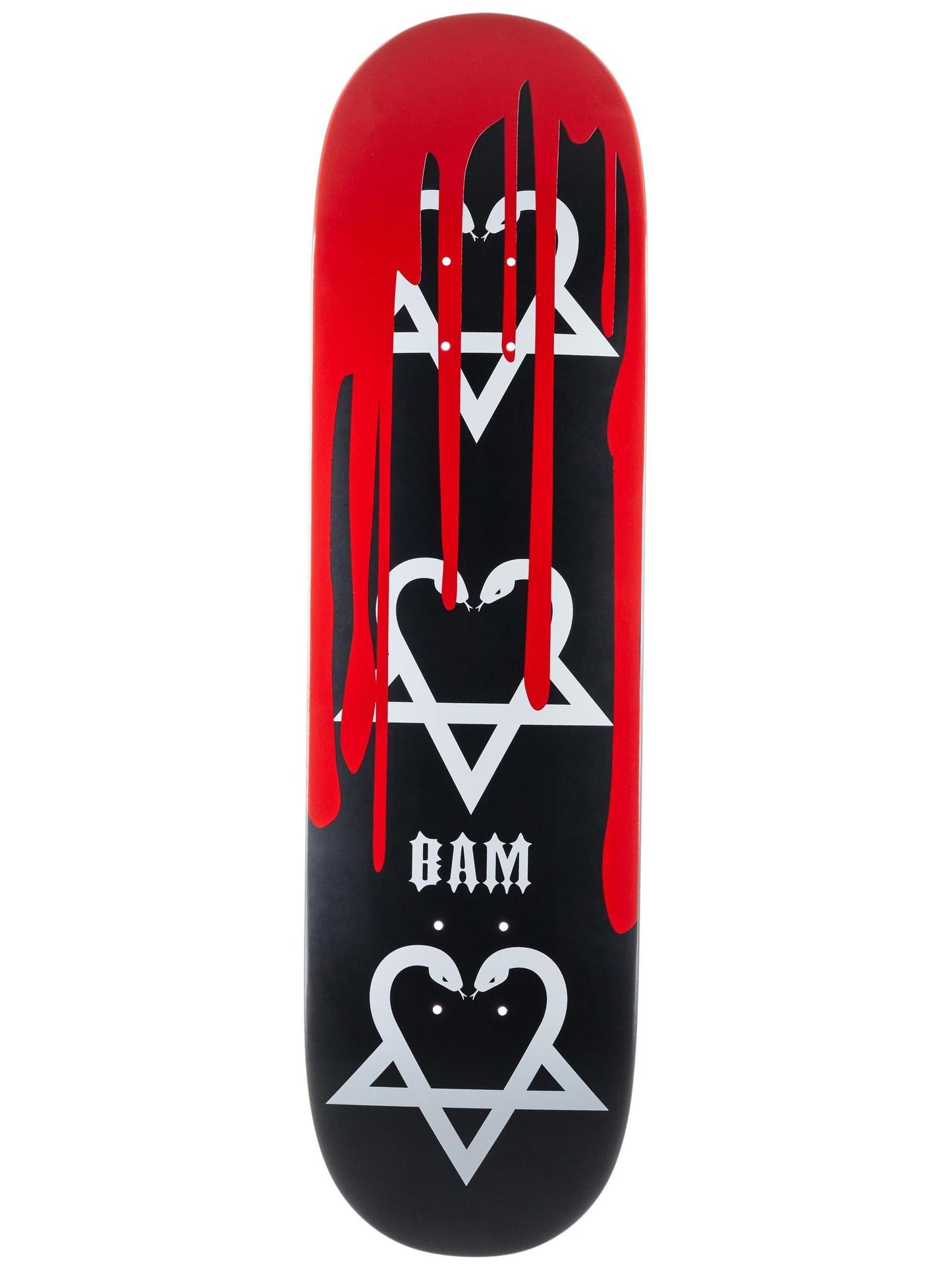 Zero Skateboards DECK Zero Skateboards Bam 2 Snakes With Blood Deck