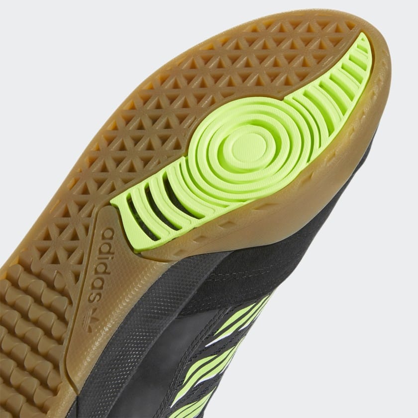 ADIDAS SKATEBOARDING SHOE ADIDAS Adidas Copa Nationale - Black Signal Green Gum