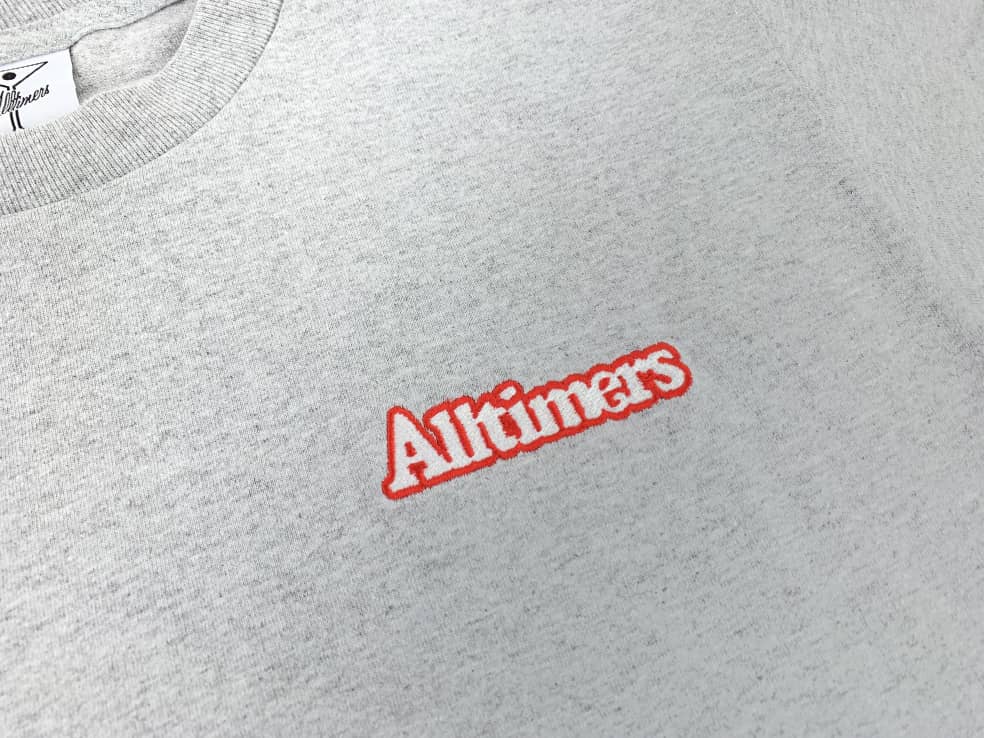 ALLTIMERS T-SHIRT S ALLTIMERS BROADWAY TEE - HEATHER GREY