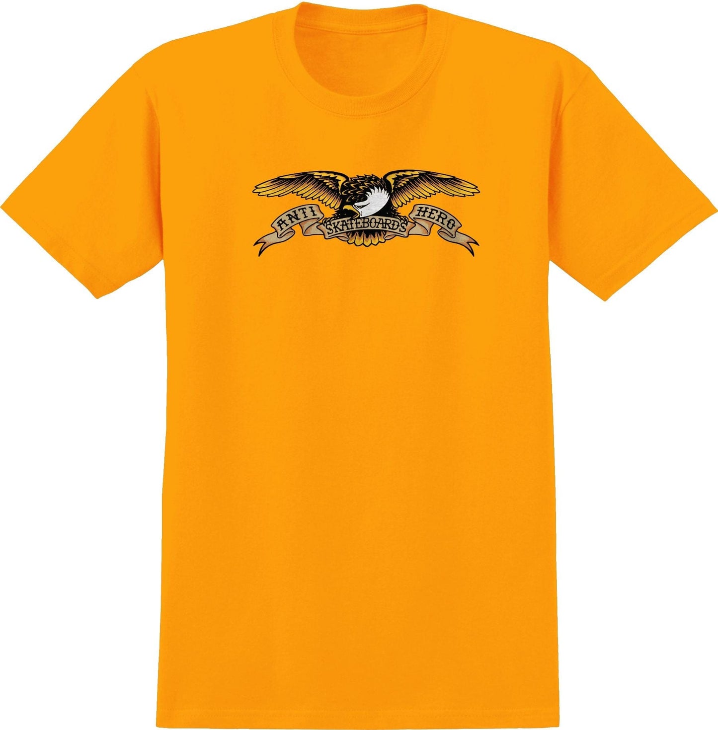 ANTI-HERO T-SHIRT ANTI-HERO EAGLE TEE - GOLD MULTI