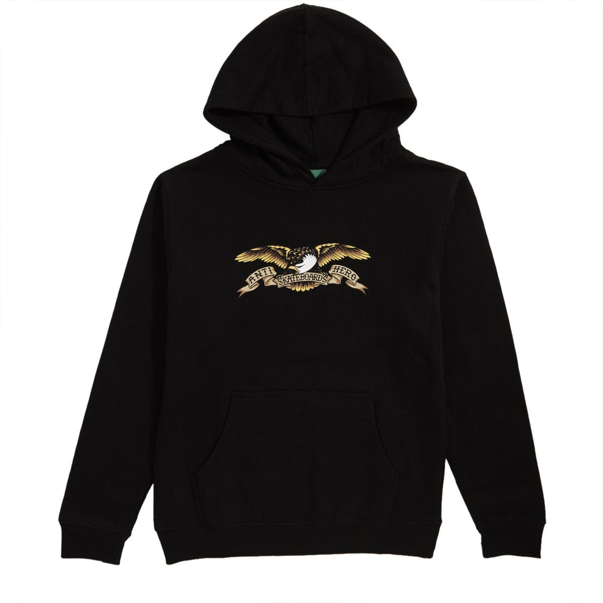 ANTI-HERO YOUTH HOODIE ANTI-HERO EAGLE YOUTH HOODIE - BLACK