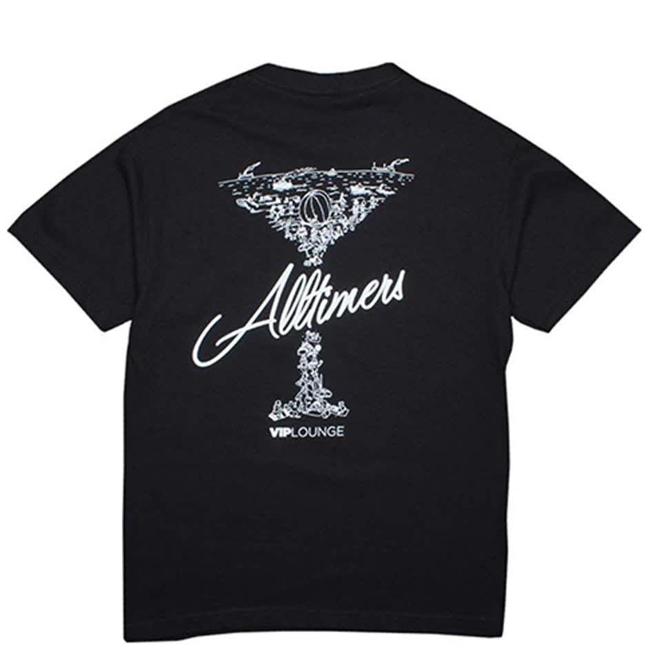 ALLTIMERS LEAGUE PLAYER TEE - BLACK