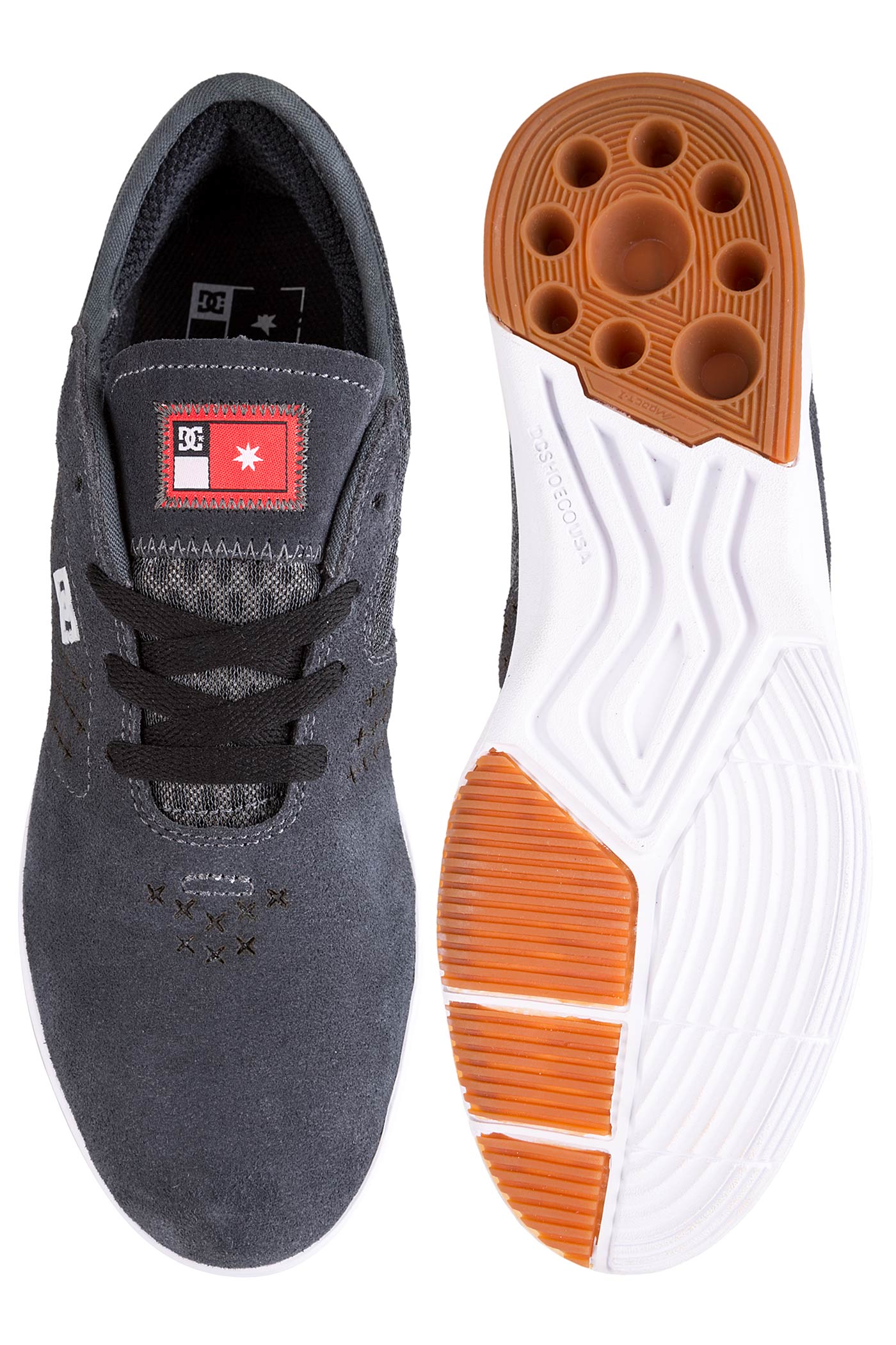 DC SHOES SHOE DC 8 DC New Jack S - Grey White