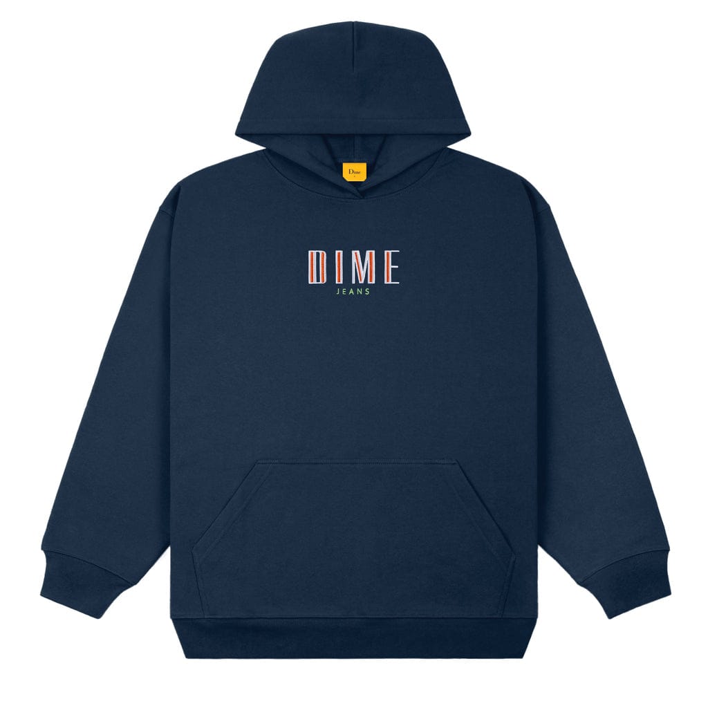 DIME JEANS HOODIE - NAVY – Holistic Skateshop