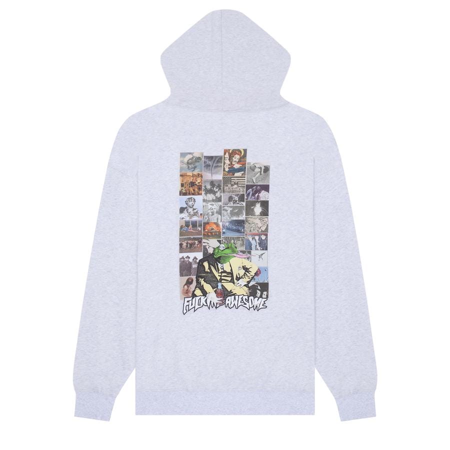 FUCKING AWESOME FROGMAN 2 HOODIE - HEATHER GREY – Holistic Skateshop
