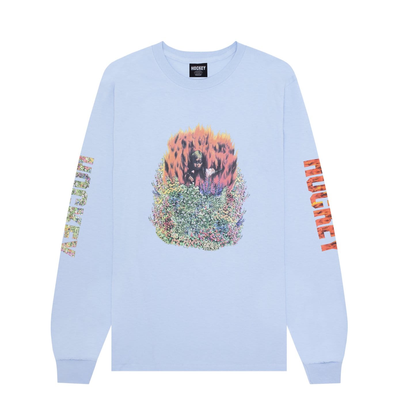 HOCKEY LONGSLEEVE TEE S HOCKEY ARIA L/S TEE - CAROLINA BLUE