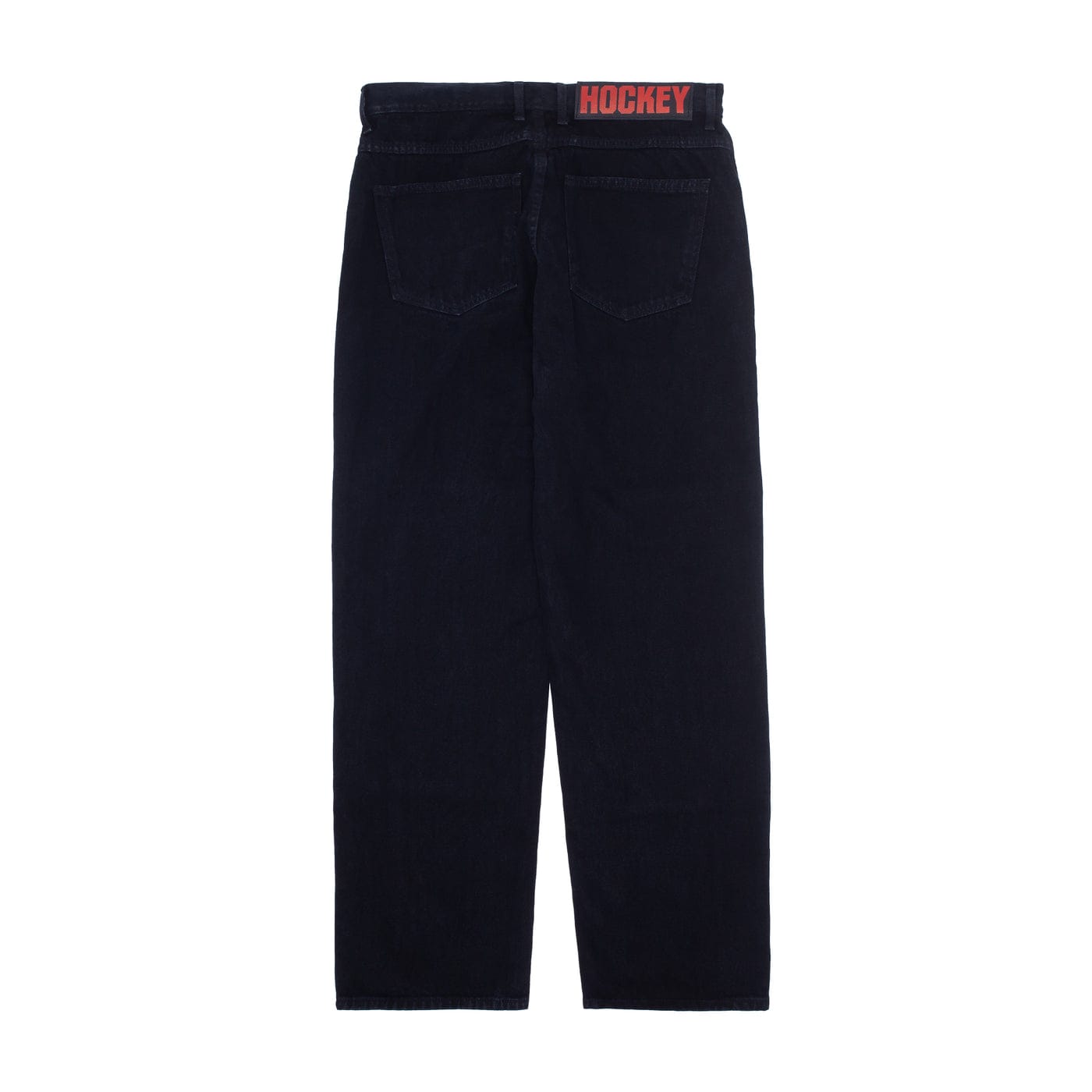 HOCKEY PANTS 34 HOCKEY DOUBLE KNEE JEAN - FADED BLACK