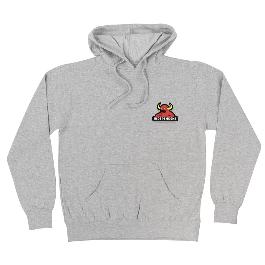 INDEPENDENT X TOY MACHINE MASH UP HOODIE - HEATHER GREY – Holistic