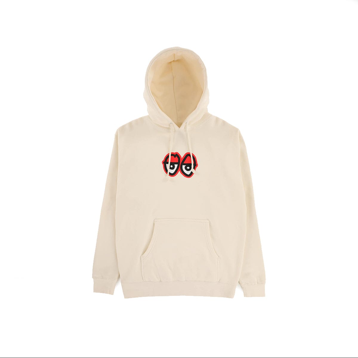 KROOKED HOODIE L KROOKED EYES HOODIE - BONE
