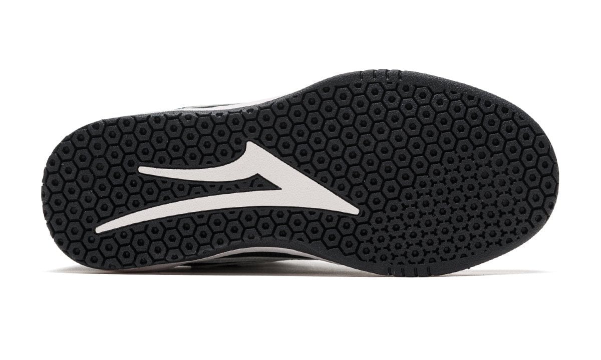 LAKAI SHOE LAKAI LAKAI BRIGHTON KIDS - BLACK WHITE