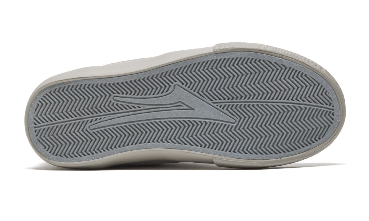 LAKAI SHOE LAKAI LAKAI CAMBRIDGE KIDS - GREY BURGUNDY