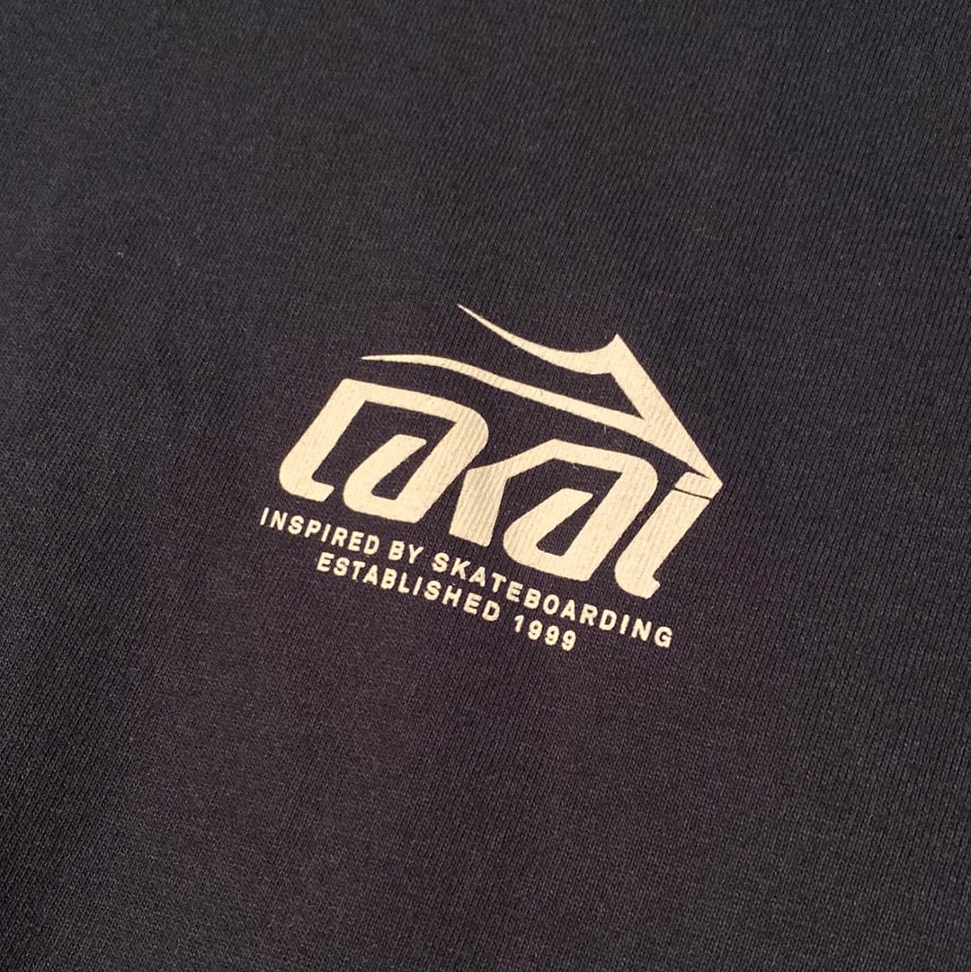 LAKAI T-SHIRT S LAKAI INSPIRED TEE - NAVY