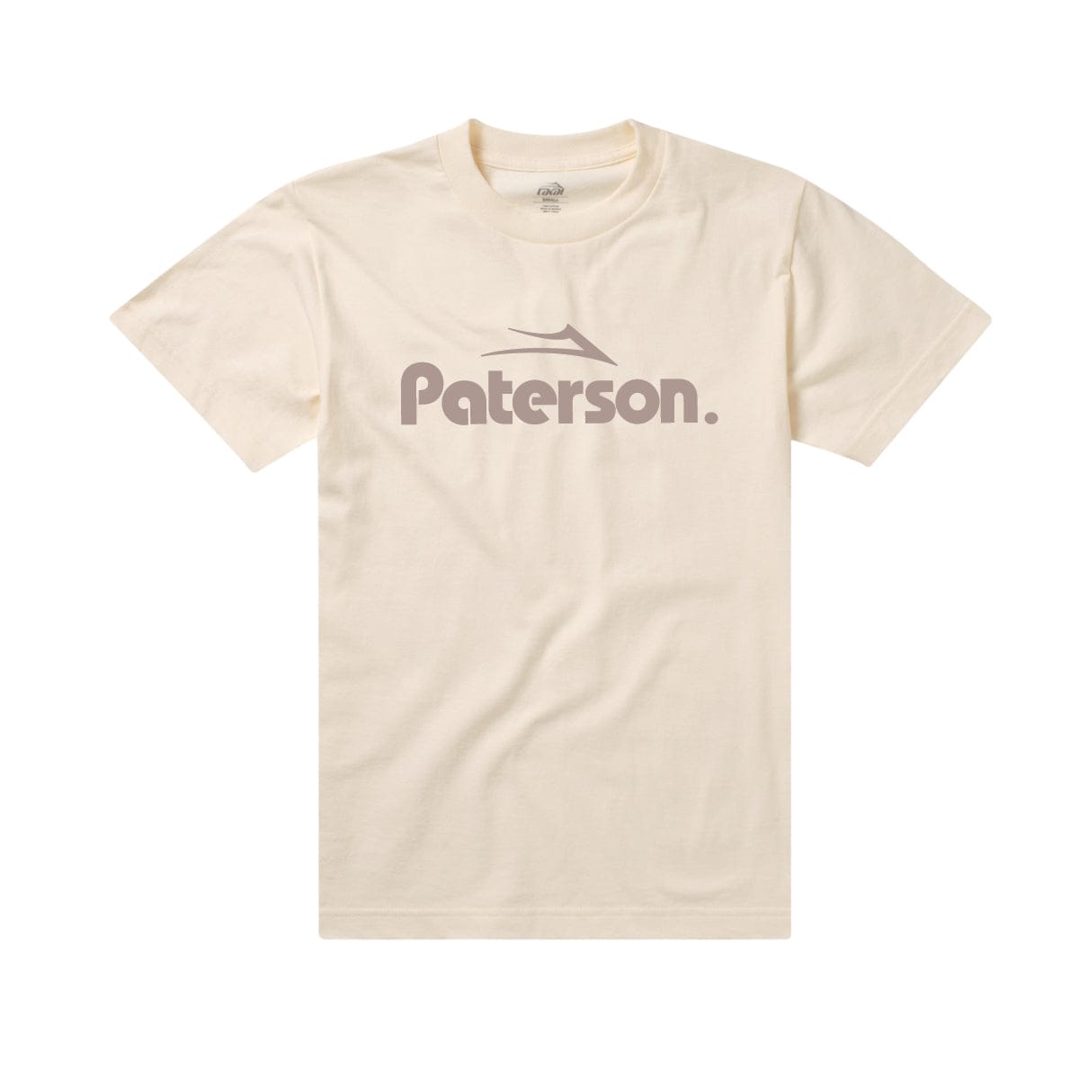 LAKAI T-SHIRT LAKAI PATERSON TEE - CREAM