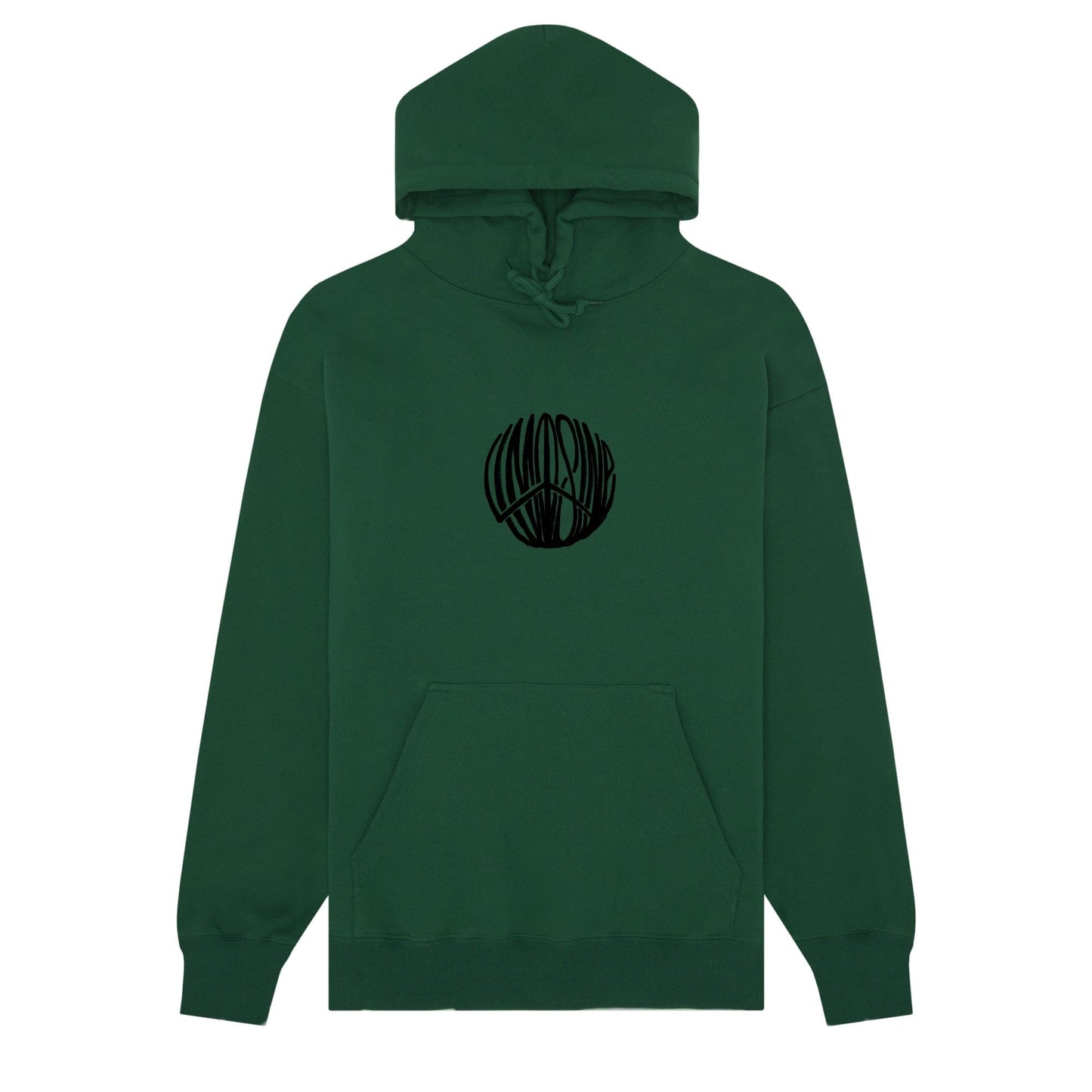 LIMOSINE SKATEBOARDS HOODIE S LIMOSINE PEACE HOODIE - GREEN