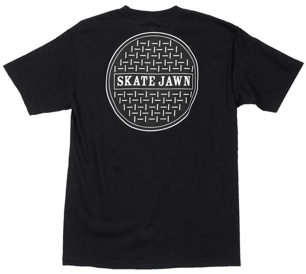 OJ WHEELS T-SHIRT M OJ SKATE JAWN TEE - BLACK