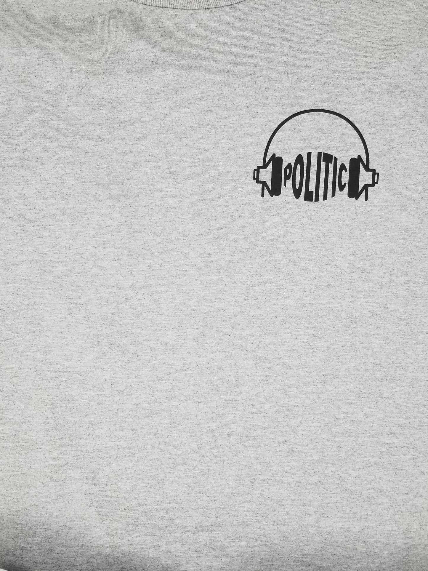 POLITIC T-SHIRT M POLITIC GEO SQUARE TEE - GREY