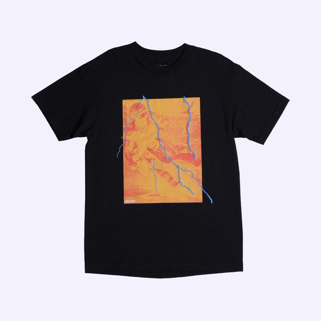 QUASI T-SHIRT L QUASI RIDE TEE - BLACK