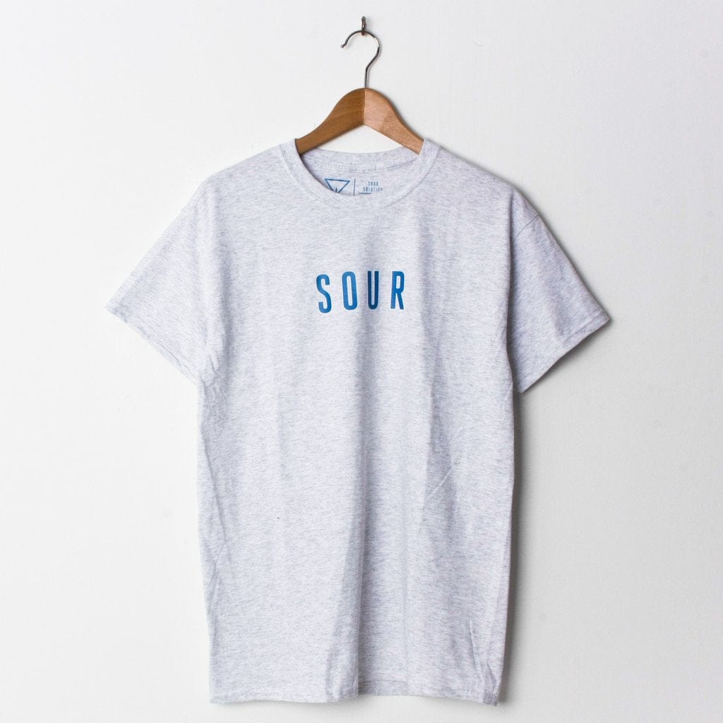 SOUR SOLUTION T-SHIRT SOUR ARMY TEE - HEATHER GREY