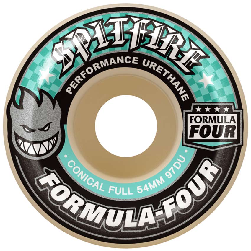 SPITFIRE FORMULA FOUR 58mm97D コニカルフル Spitfire Formula Four Conical Full - 97D – Holistic Skateshop
