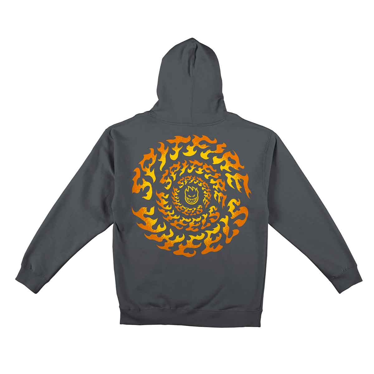 SPITFIRE HOODIE SPITFIRE TORCHED SCRIPT HOODIE - CHARCOAL