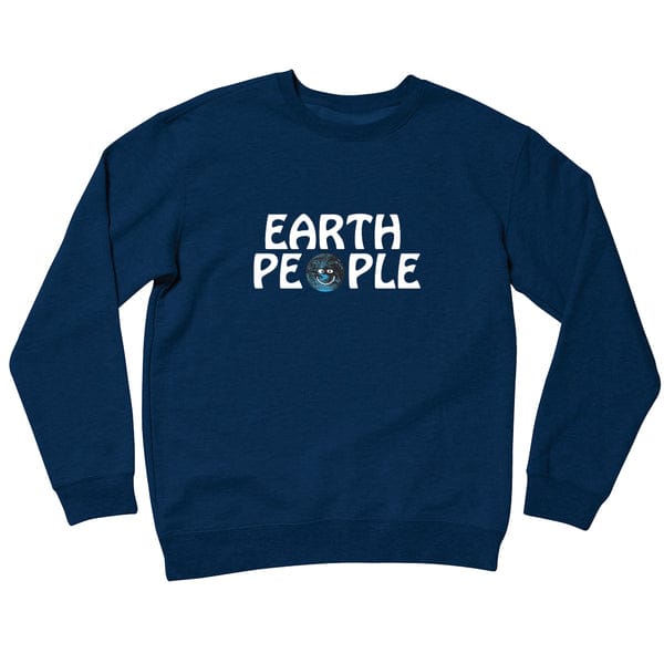THE QUIET LIFE CREWNECK The Quiet Life Earth People Crewneck - Navy