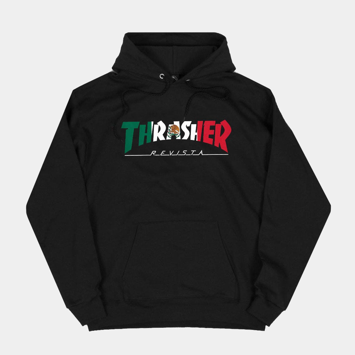 THRASHER HOODIE THRASHER MEXICO REVISTA HOODIE - BLACK
