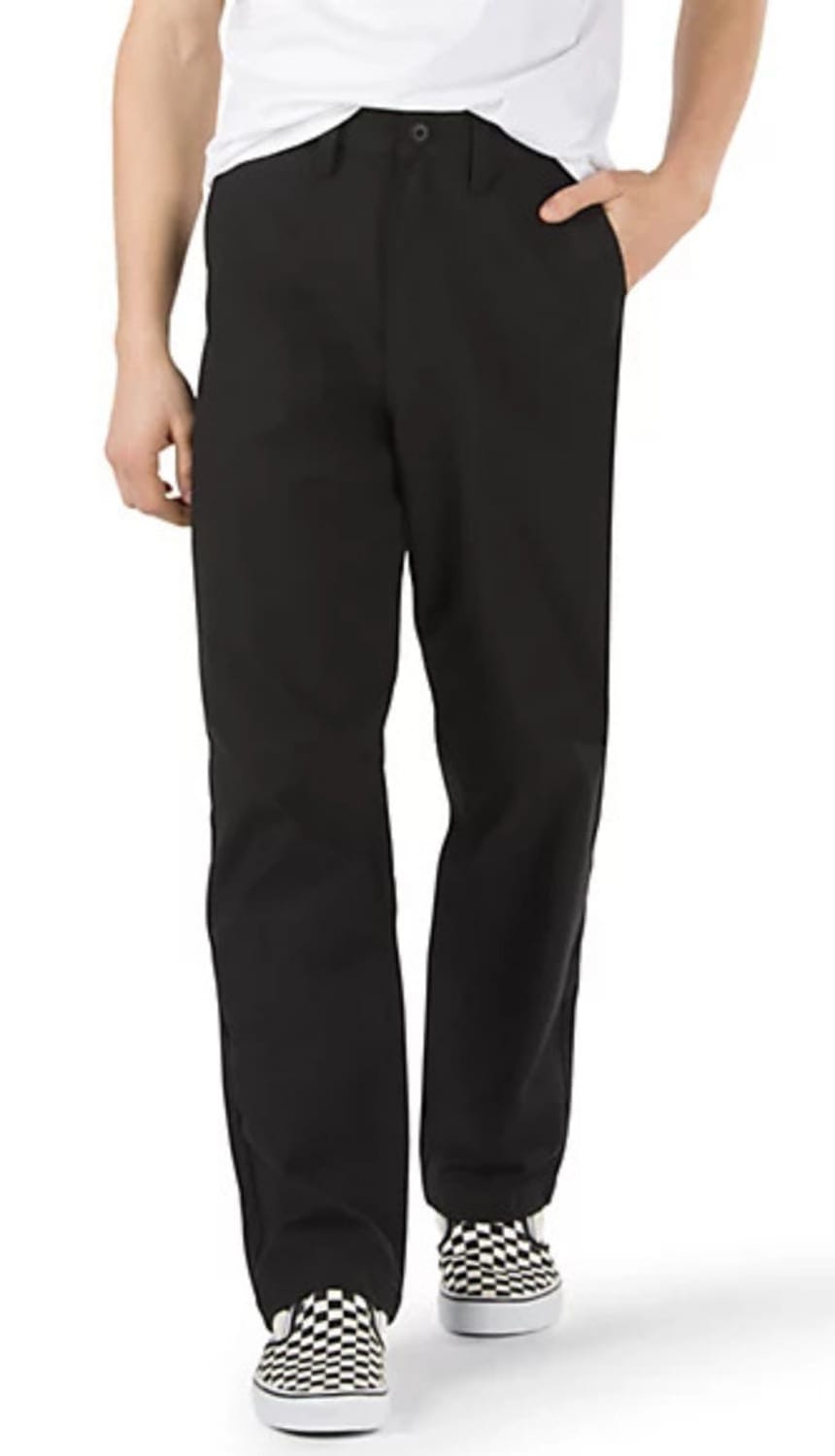 VANS PANTS 34 VANS AUTHENTIC CHINO PRO PANTS - BLACK
