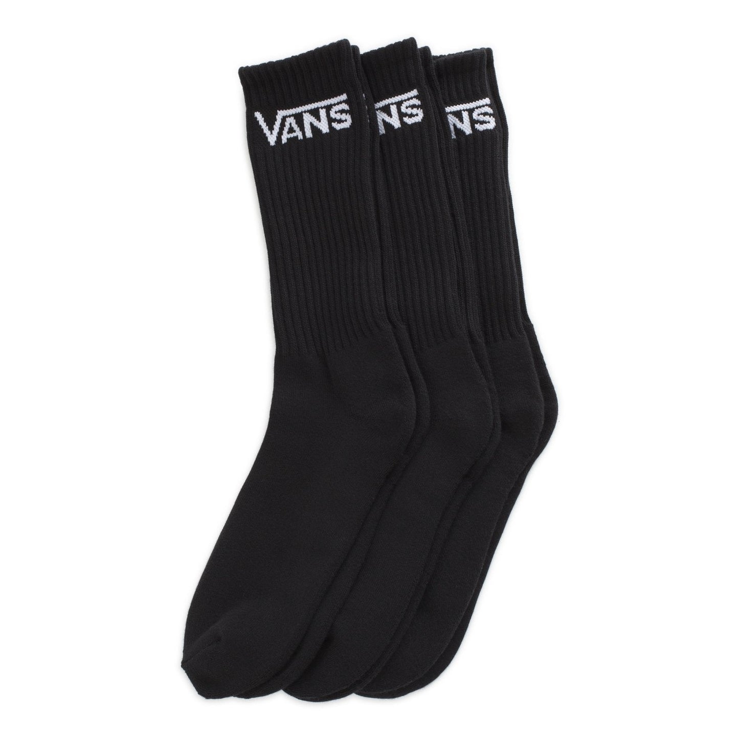 VANS SOCKS Vans Classic Crew Socks 3 Pack - Black