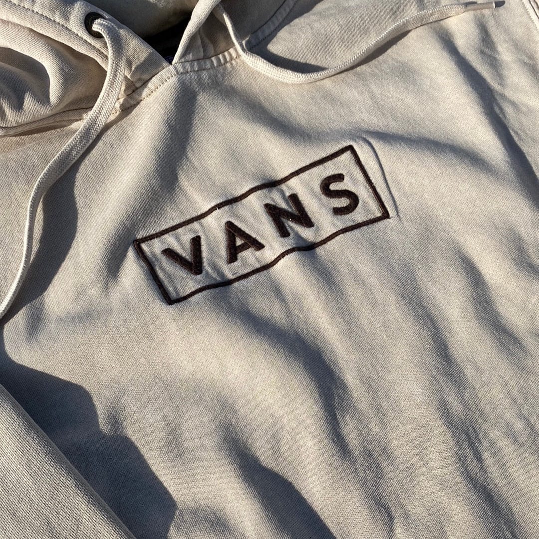 VANS HOODIE S VANS MINERAL WASH PULLOVER HOODIE - OATMEAL
