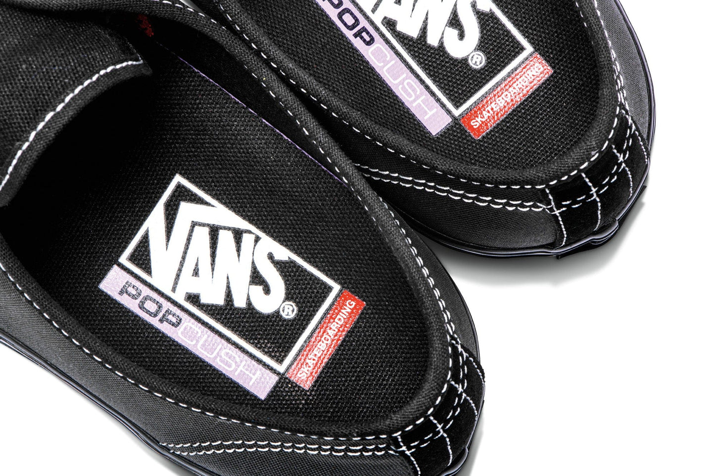 VANS SHOE VANS 5.5 Men / 7 Women Vans Skate Authentic - (VCU) Black