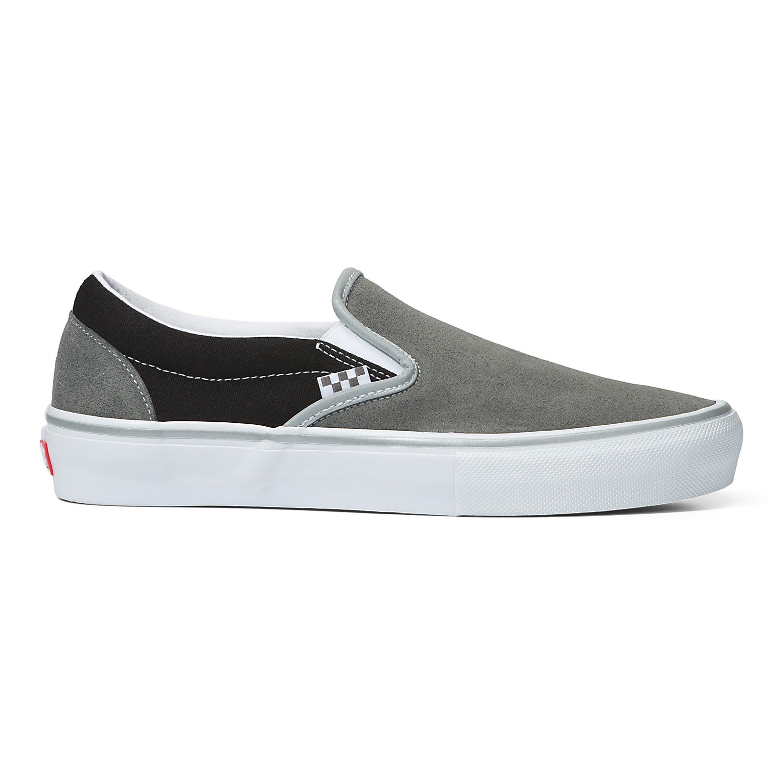 Vans Skate Slip On - (Reflective) Grey Black – Holistic Skateshop