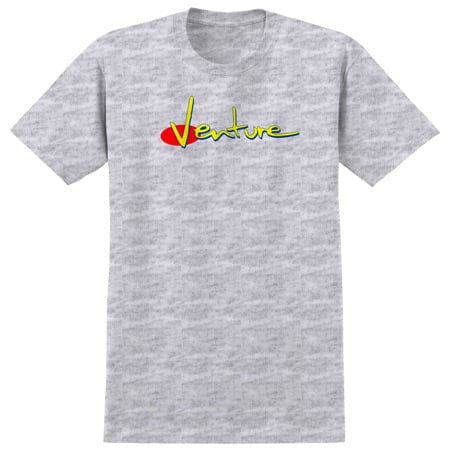 VENTURE T-SHIRT VENTURE 90'S TEE - ASH HEATHER