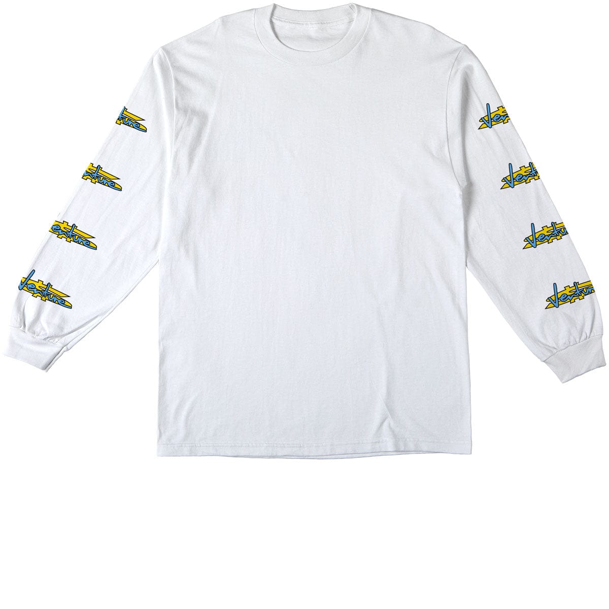 VENTURE LONGSLEEVE TEE VENTURE PAID L/S TEE - WHITE