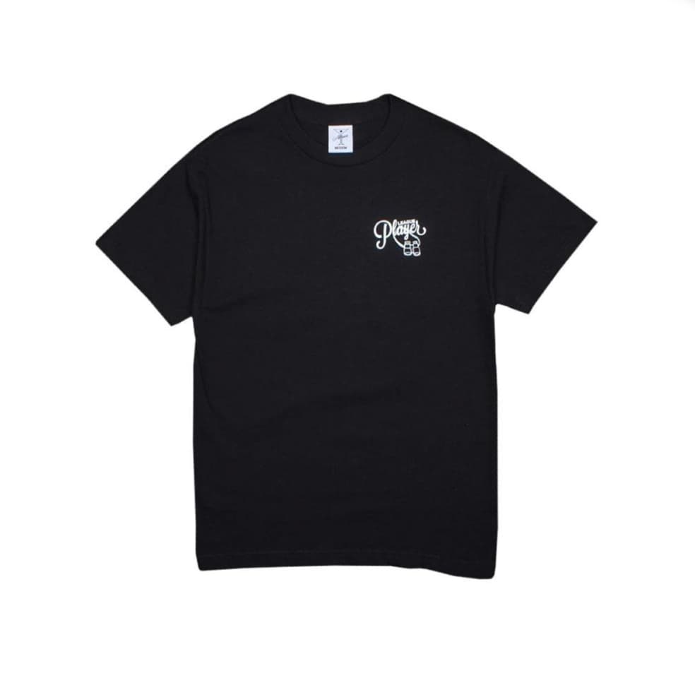 ALLTIMERS LEAGUE PLAYER TEE - BLACK