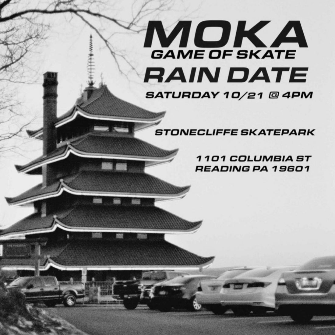 RAIN DATE! MOKA Game of Skate
