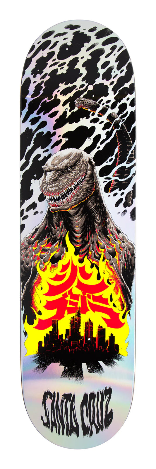 Santa Cruz x Godzilla Shin Knox Firepit Deck - 8.5