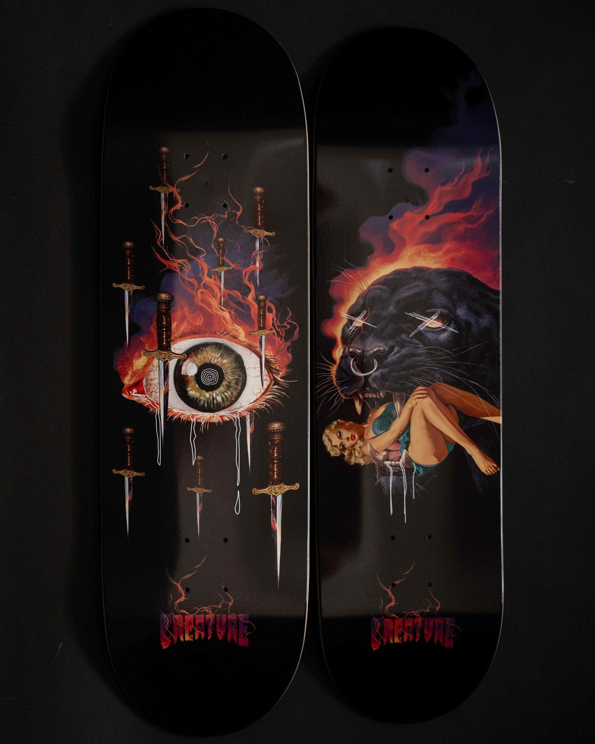 Creature Torres Jaguar Stumps Deck - 8.5