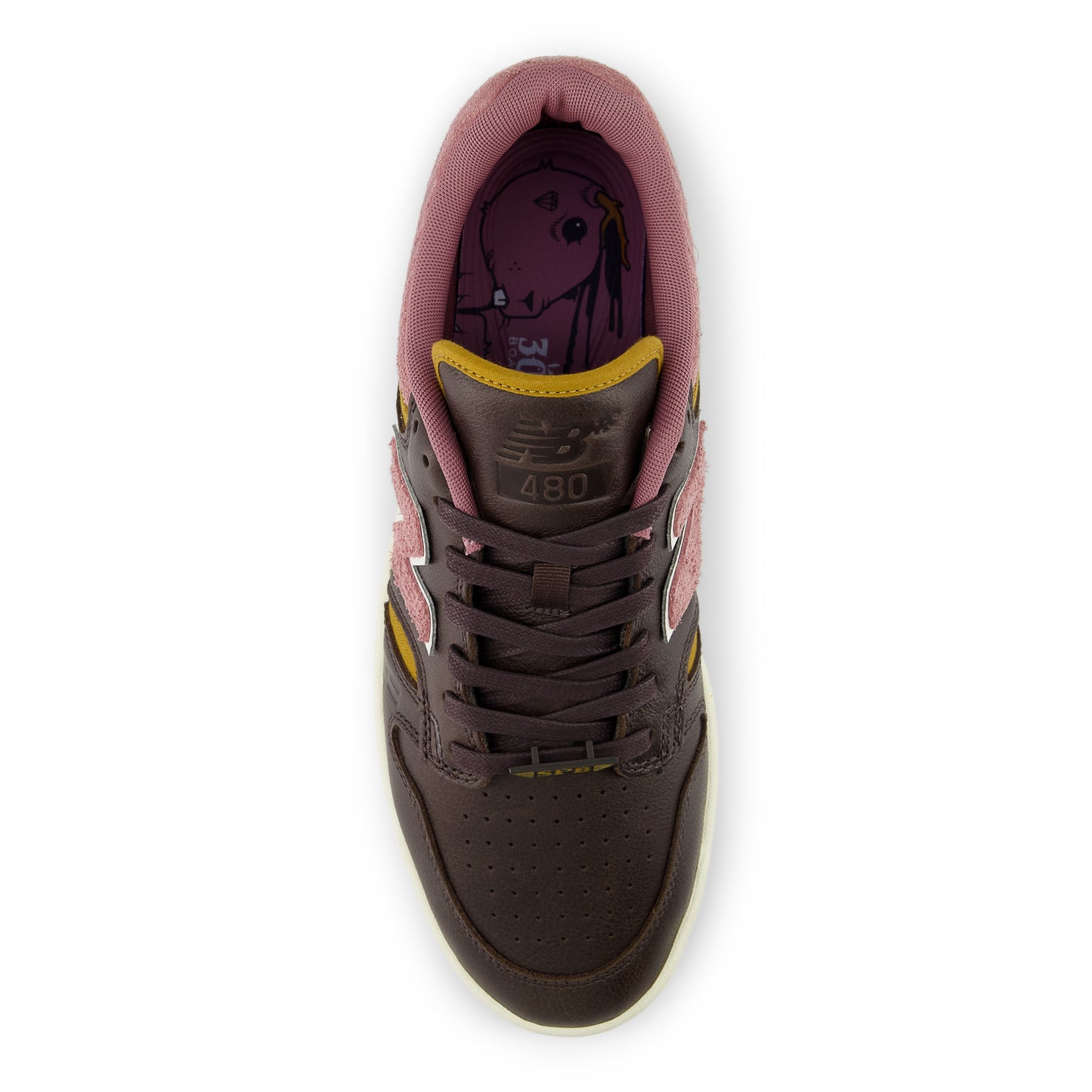 New Balance Numeric 480 - (303 Boardshop) Brown Pink