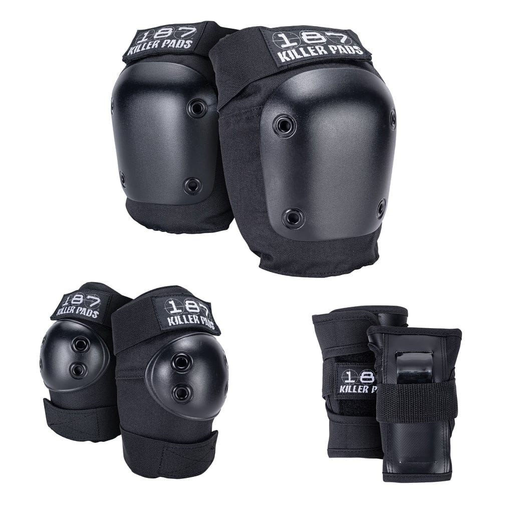187 Killer Pads PADS 187 Six Pack Pads - Black