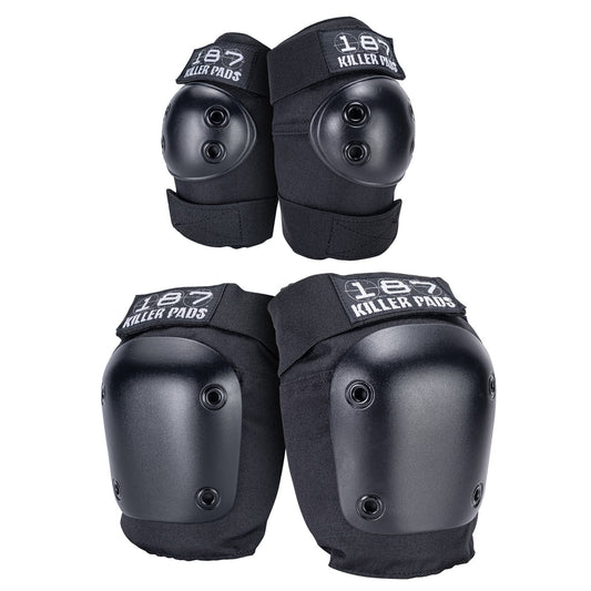 187 Combo Pack Pads - Black