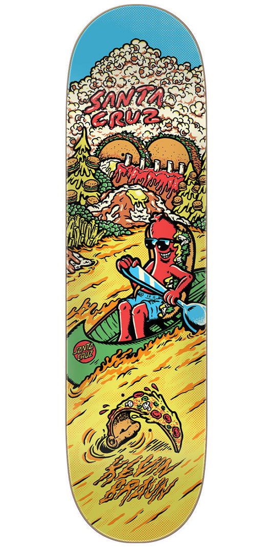 Santa Cruz Braun River Of Snacks Everslick Deck - 8.25