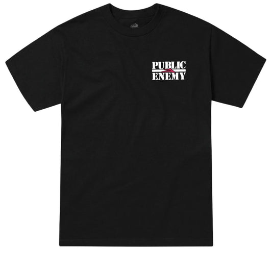 Lakai x Public Enemy Sniper Logo Tee - Black