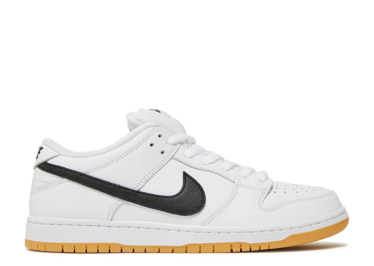 Nike SB Dunk Low Pro - White Black Gum