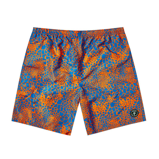 Alltimers Raffe Camo Shorts - Orange