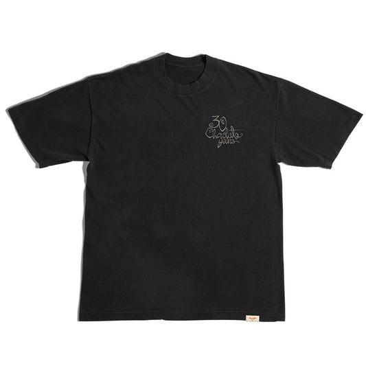 Chocolate 30 Years Premium Heavyweight Tee - Black