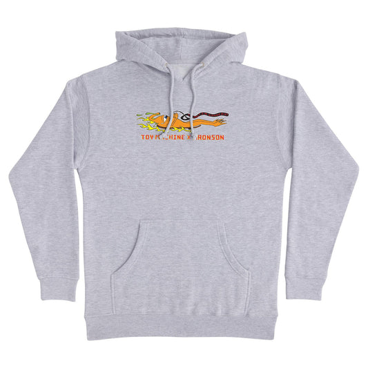 Bronson x Toy Machine Pullover Hoodie - Grey