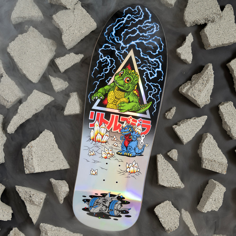 Santa Cruz x Godzilla Jr. Natas Deck - 9.8